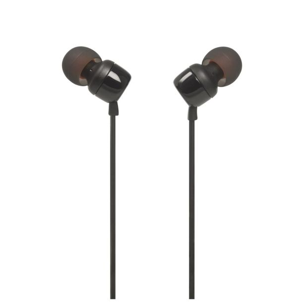 SLUŠALKE JBL T110E ČRNA