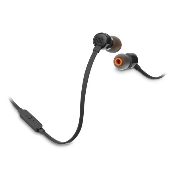 SLUŠALKE JBL T110E ČRNA