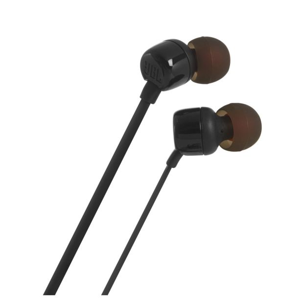 SLUŠALKE JBL T110E ČRNA