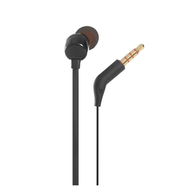 SLUŠALKE JBL T110E ČRNA