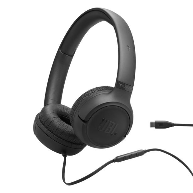 SLUŠALKE JBL TUNE 530 USB-C ČRNA