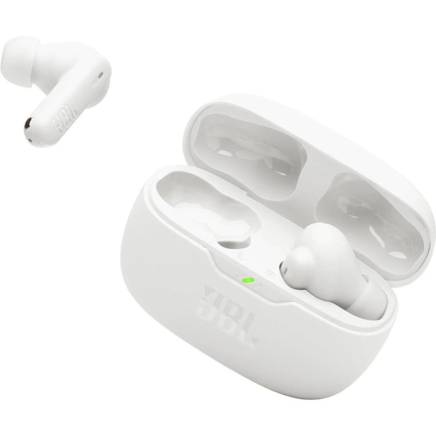 SLUŠALKE JBL WAVE BEAM 2 BELA