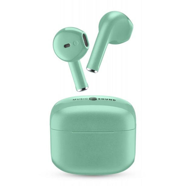 SLUŠALKE MUSIC SOUND TWS SWAG ZELENE BLUETOOTH
