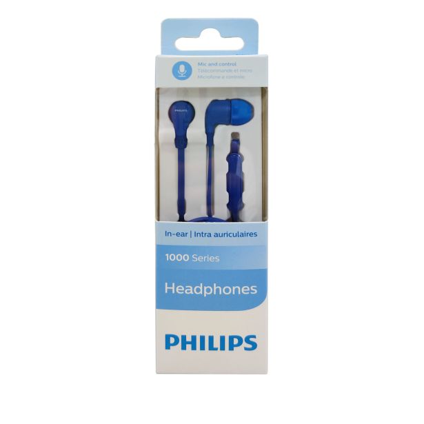 SLUŠALKE PHILIPS TAE1105 MODRE