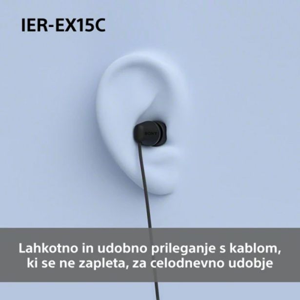 SLUŠALKE SONY IEREX15CW.CE7