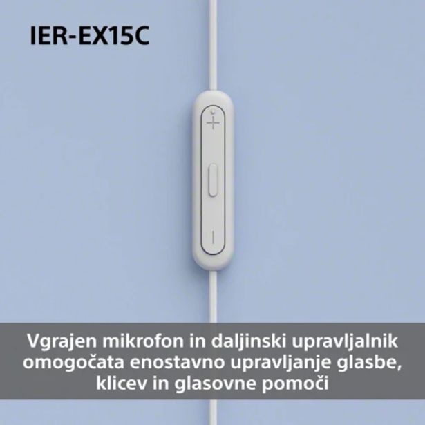 SLUŠALKE SONY IEREX15CW.CE7