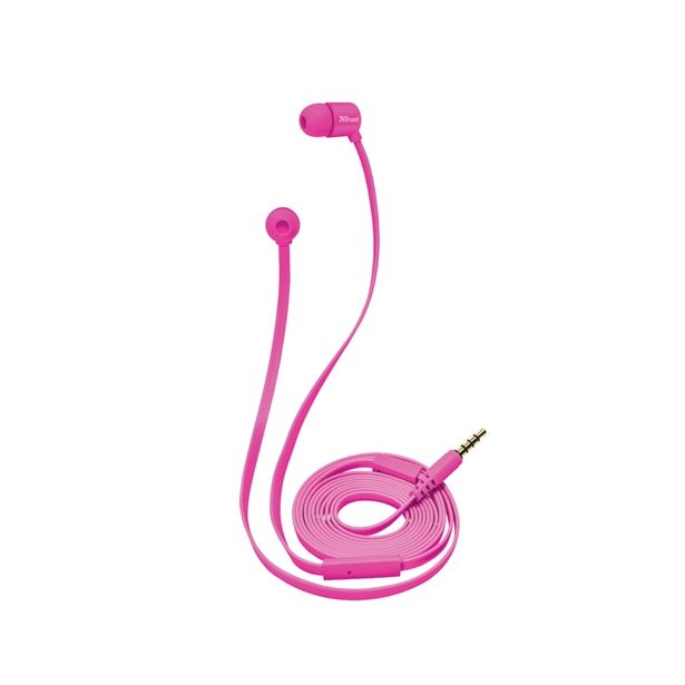 SLUŠALKE TRUST SLUŠALKE NEON ROZA