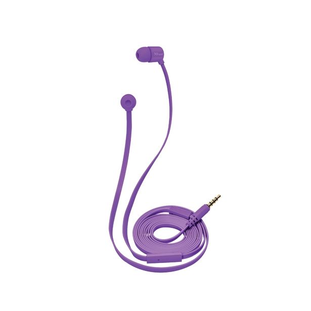 SLUŠALKE TRUST SLUŠALKE NEON VIJOLIČNE