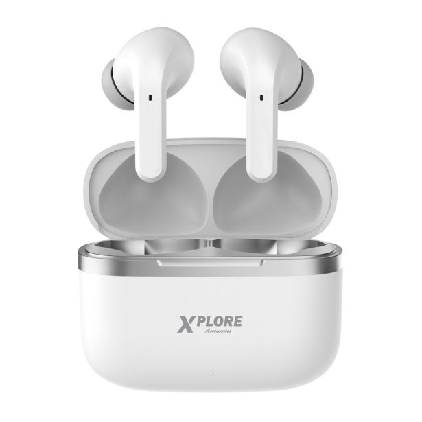 SLUŠALKE XPLORE XP5806 BELA BARVA