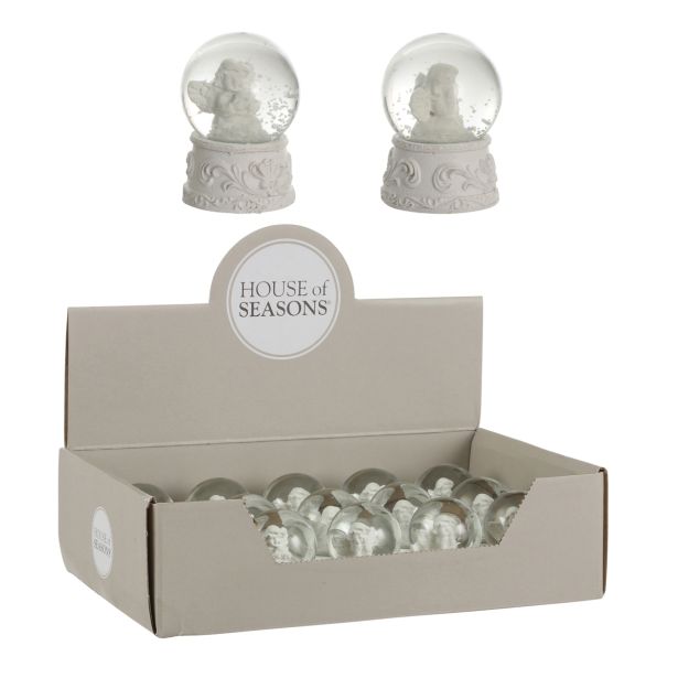 DEKORACIJA SNEŽNA KROGLA ANGEL