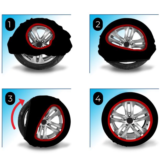 SNEŽNE VERIGE MARANELLO SNEŽNE NOGAVICE L SUPER X