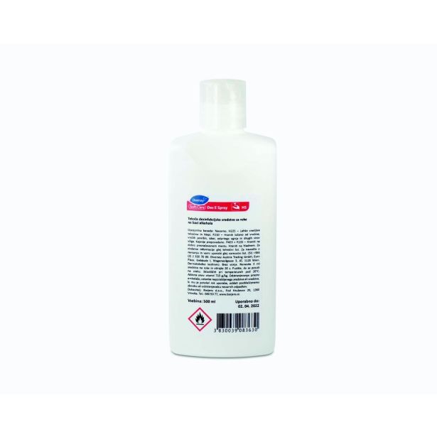 RAZKUŽILO ZA ROKE SOFT CARE DES E SPRAY, 500 ML, Z DISK POKROVČKOM, H5
