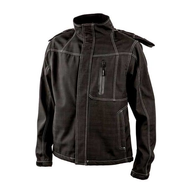 JAKNA ALBATROS SOFTSHELL HAWKING ŠT.XXXL ANTRACIT,BELI ŠIVI