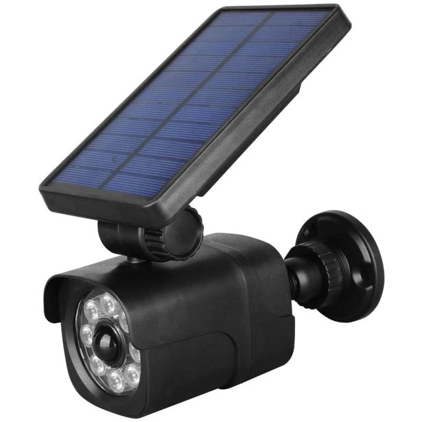 SOLARNA VRTNA SVETILKA ENTAC STENSKA SVETILKA S SENZORJEM 4W 200LM