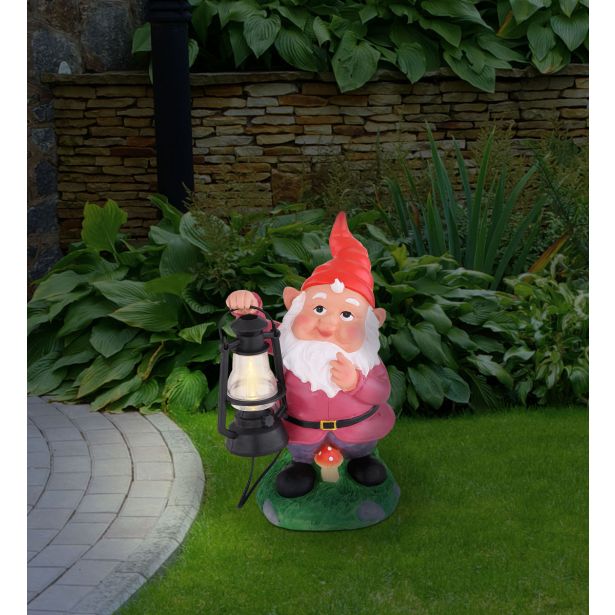 SOLARNA VRTNA SVETILKA GLOBO PALČEK LED PLASTIKA 0.06W 3V, 2700K