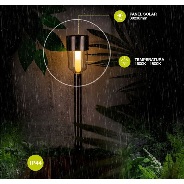 SOLARNA VRTNA SVETILKA GSC RIGHT LED 2700-3300K IP44