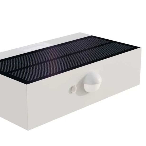 SOLARNA VRTNA SVETILKA LED SOLAR LUMINAIRE PRO BRICK 350LM IP65 NW BELA