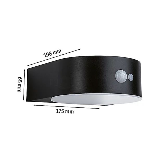 SOLARNA VRTNA SVETILKA PAULMANN EILEEN S SENZORJEM