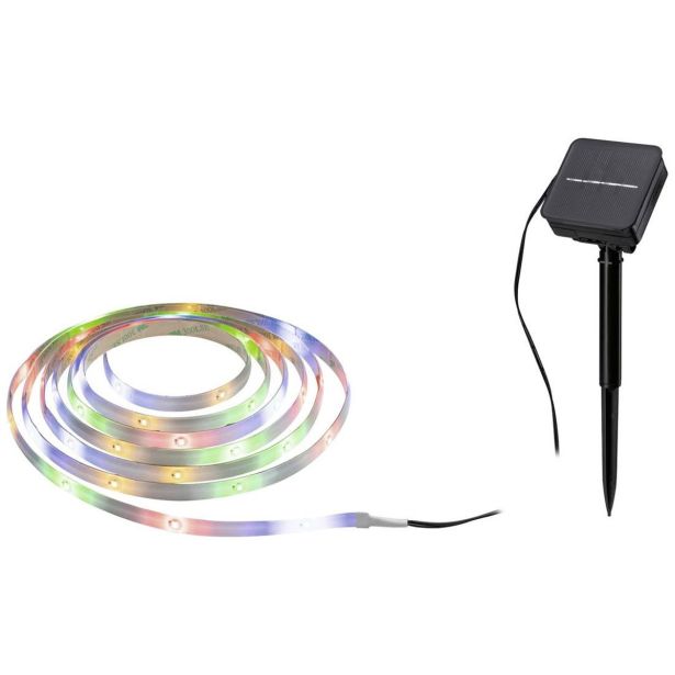 SOLARNA VRTNA SVETILKA PAULMANN LED TRAK 3M RGBY