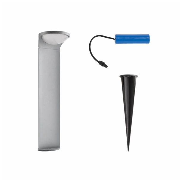 SOLARNA VRTNA SVETILKA PHILIPS 17809/87/16 DUSK SIVA 1X1.5W LED