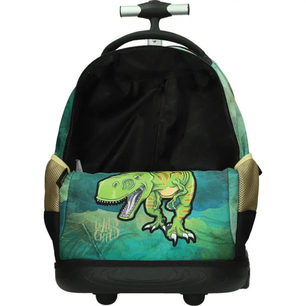 ŠOLSKA TORBA NA KOLESIH STREET DINOSAUR