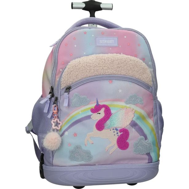 ŠOLSKA TORBA NA KOLESIH STREET LOVELY UNICORN