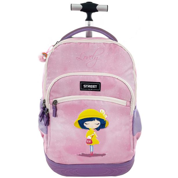 ŠOLSKA TORBA NA KOLESIH STREET RAIN GIRL