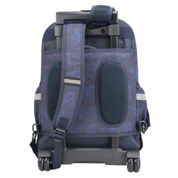 ŠOLSKA TORBA NA KOLESIH TARGET NA KOLESIH GAMER PRO 28108