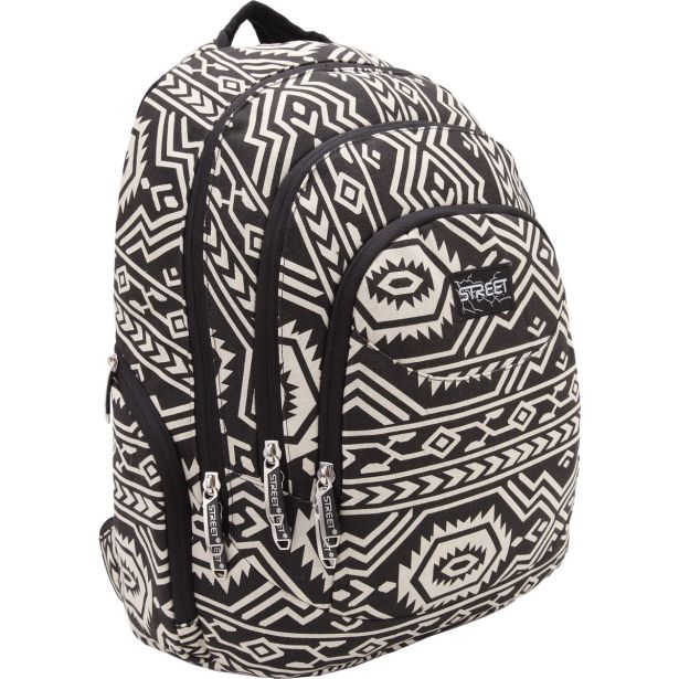 ŠOLSKA TORBA STREET NAHRBTNIK ROUND CANVAS ASTECH