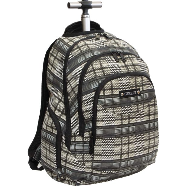 ŠOLSKA TORBA STREET NAHRBTNIK TROLLEY CANVAS SPARK