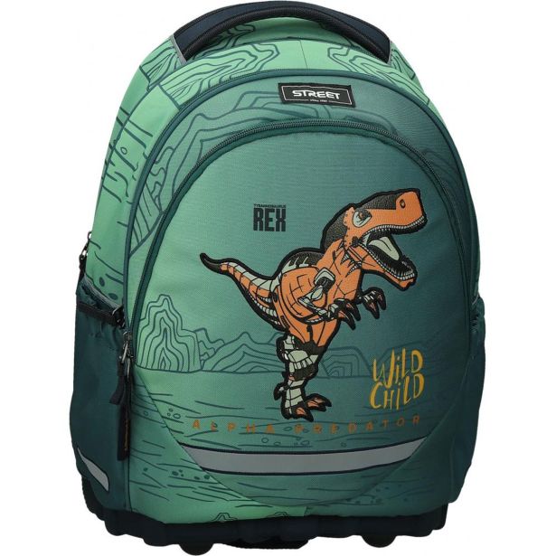 ŠOLSKI NAHRBTNIK STREET ERGONOMIC DINOSAUR