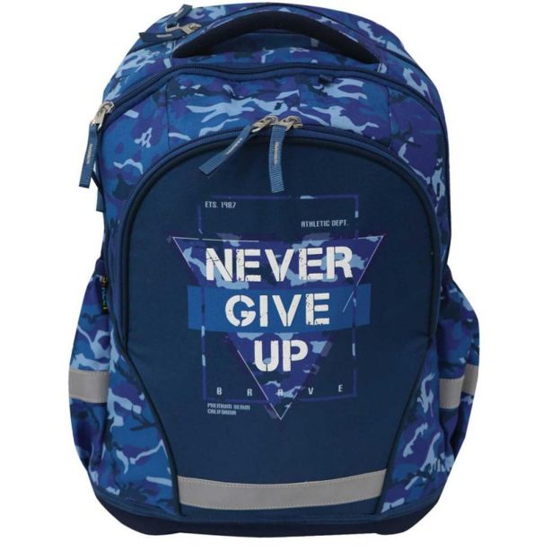 ŠOLSKI NAHRBTNIK STREET ERGONOMIC NEVER GIVE UP