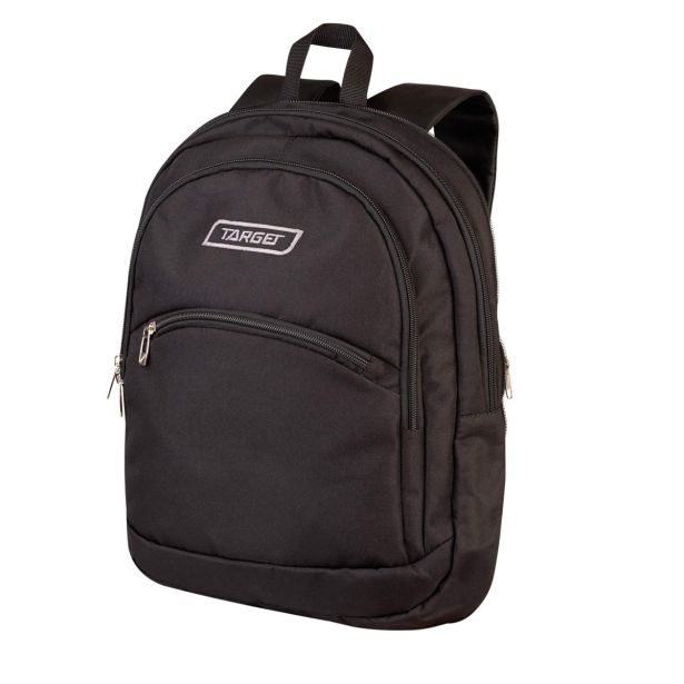 ŠOLSKI NAHRBTNIK TARGET 2V1 CURVED BLACK 28057