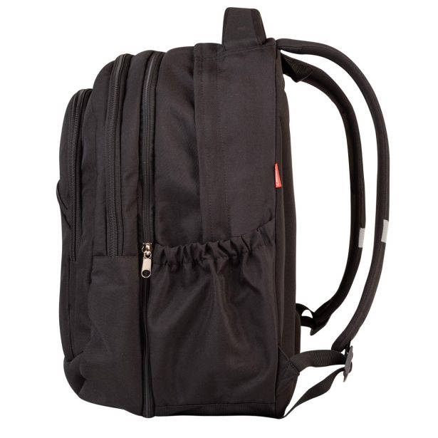 ŠOLSKI NAHRBTNIK TARGET 2V1 CURVED BLACK 28057