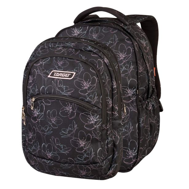 ŠOLSKI NAHRBTNIK TARGET 2V1 CURVED BLOSSOM 28062