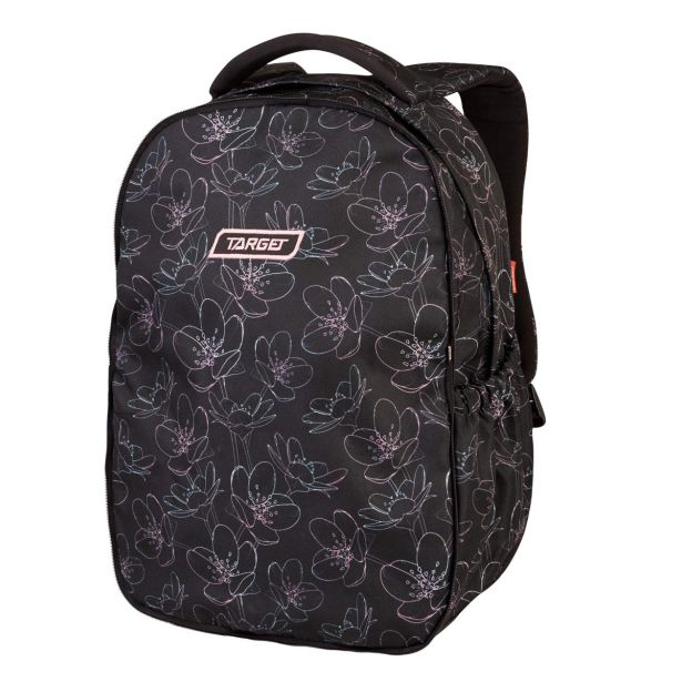 ŠOLSKI NAHRBTNIK TARGET 2V1 CURVED BLOSSOM 28062