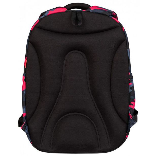 ŠOLSKI NAHRBTNIK TARGET 2V1 CURVED CAMOUFLAGE PINK 26943