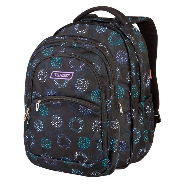 ŠOLSKI NAHRBTNIK TARGET 2V1 CURVED COLOR FLOW 28061