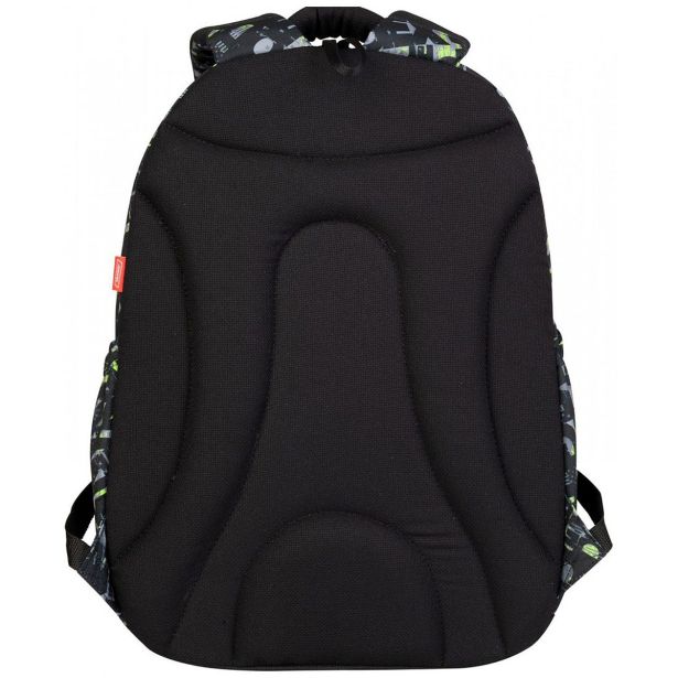 ŠOLSKI NAHRBTNIK TARGET 2V1 CURVED GREEN FUSION 27623