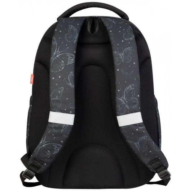 ŠOLSKI NAHRBTNIK TARGET 2V1 CURVED SPARKLING BUTTERFLY 27643