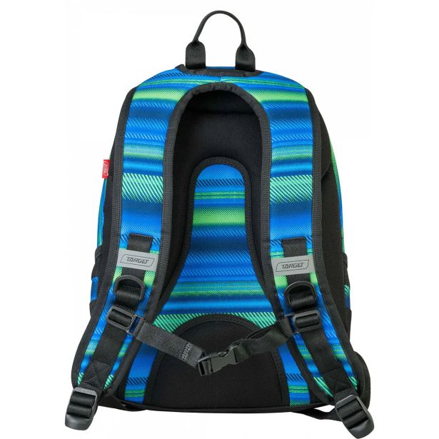 ŠOLSKI NAHRBTNIK TARGET 3 ZIP CLASSIC FLASH BLUE