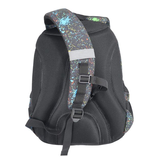 ŠOLSKI NAHRBTNIK TARGET 3 ZIP DUEL PAINT 28151