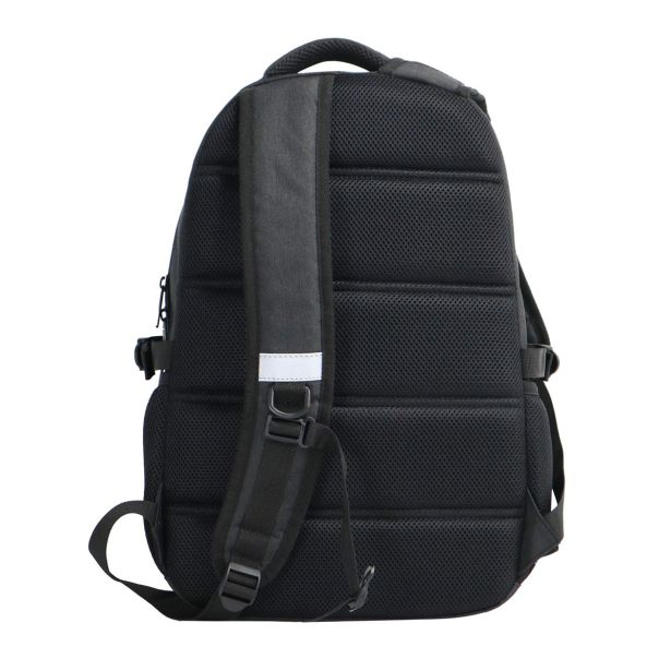 ŠOLSKI NAHRBTNIK TARGET 4 ZIP MELANGE BLACK 28154