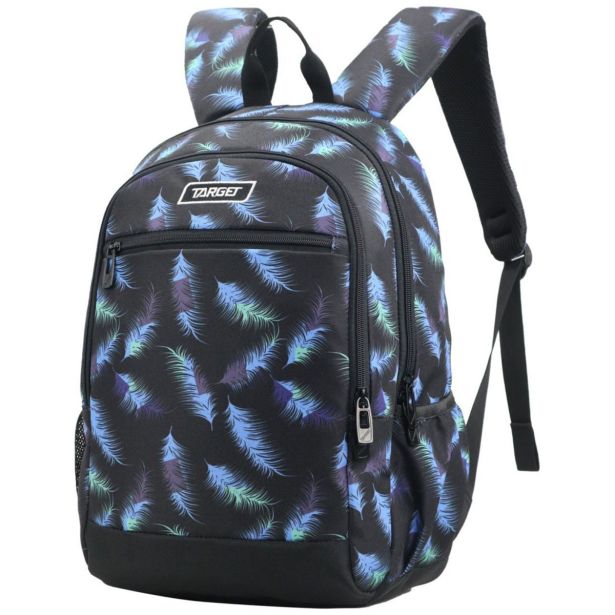 ŠOLSKI NAHRBTNIK TARGET CHILI BLUE FEATHERS 27786