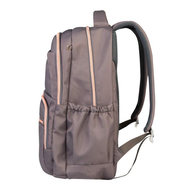 ŠOLSKI NAHRBTNIK TARGET S PERESNICO SET GLAMMER DUSTY GREY 28709