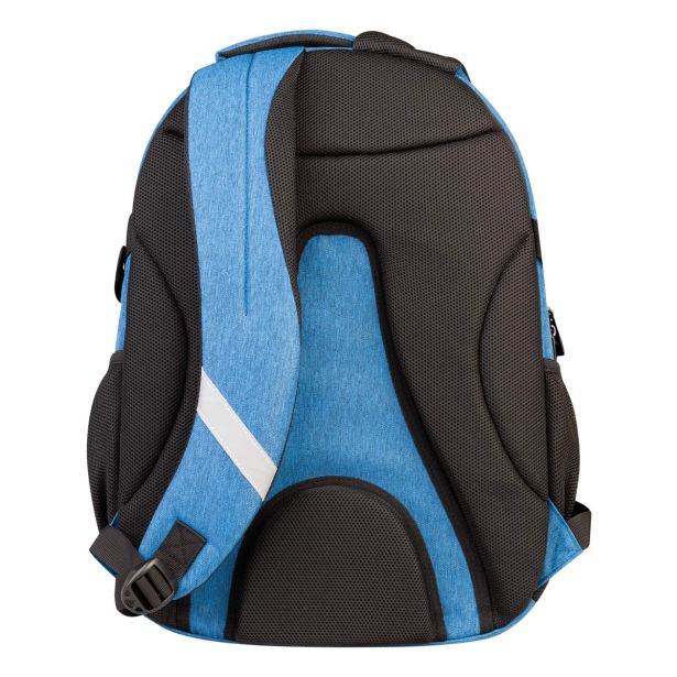 ŠOLSKI NAHRBTNIK TARGET S PERESNICO SET URB-X MELANGE BLUE 28716