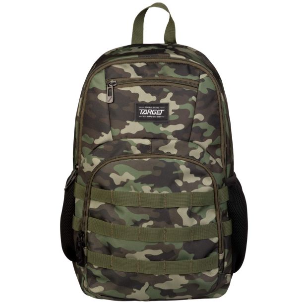 ŠOLSKI NAHRBTNIK TARGET SEUL CAMOUFLAGE GREEN 27237