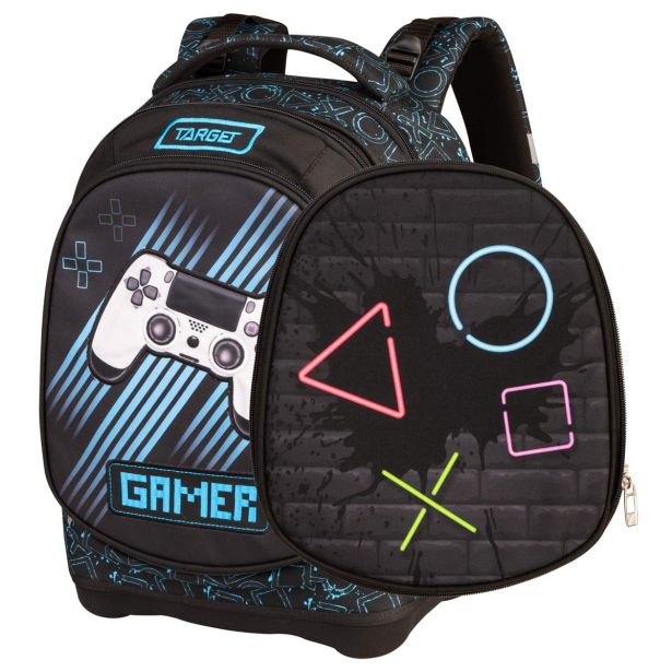 ŠOLSKI NAHRBTNIK TARGET SUPERLIGHT 2 FACE GAMER BOY 28048