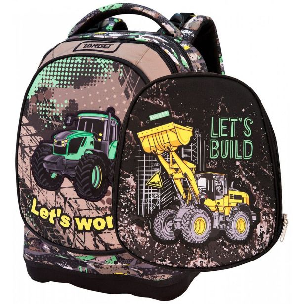 ŠOLSKI NAHRBTNIK TARGET SUPERLIGHT 2 FACE PETIT DIRT MACHINES 27609