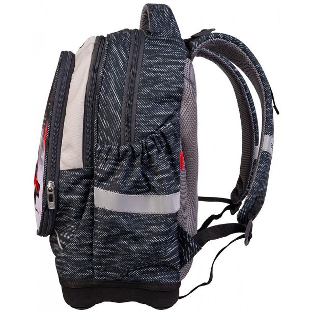 ŠOLSKI NAHRBTNIK TARGET SUPERLIGHT 2 FACE PETIT FIRETRUCK/POLICE 27144